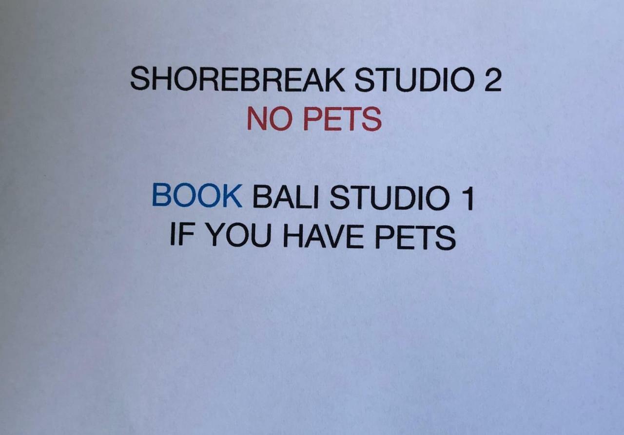 Shorebreak Studio Apartments Сапфир-Бич Экстерьер фото